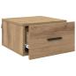 Preview: Nachttisch Artisan-Eiche 35 x 35 x 20 cm Holzwerkstoff