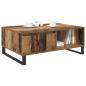 Preview: Couchtisch mit Schubladen Altholz 90 x 60 x 35 cm Holzwerkstoff