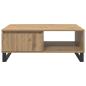 Preview: Couchtisch Artisan-Eiche 90 x 60 x 35 cm Holzwerkstoff