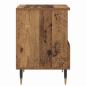 Preview: Nachttisch mit Schubladen Altholz 40 x 35 x 50 cm Holzwerkstoff