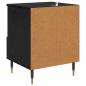 Preview: Nachttisch 2 pcs Schwarz Eichen-Optik 40 x 35 x 50 cm