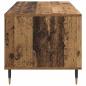 Preview: Couchtisch mit Schubladen Altholz 90 x 49 x 45 cm Holzwerkstoff