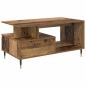 Preview: Couchtisch mit Schubladen Altholz 90 x 49 x 45 cm Holzwerkstoff