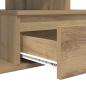 Preview: Couchtisch Artisan-Eiche 90 x 49 x 45 cm Holzwerkstoff