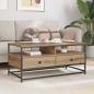 Preview: Couchtisch Artisan-Eiche 100 x 51 x 45 cm Holzwerkstoff