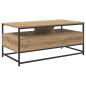 Preview: Couchtisch Artisan-Eiche 100 x 51 x 45 cm Holzwerkstoff