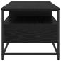 Preview: Couchtisch Schwarz Eichen-Optik 100 x 51 x 45 cm Holzwerkstoff