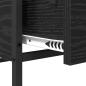 Preview: Couchtisch Schwarz Eichen-Optik 100 x 51 x 45 cm Holzwerkstoff