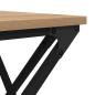 Preview: Couchtisch Artisan-Eiche 100 x 49 x 40 cm Holzwerkstoff