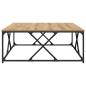 Preview: Couchtisch Artisan-Eiche 100 x 100 x 40 cm Holzwerkstoff