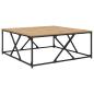Preview: Couchtisch Artisan-Eiche 100 x 100 x 40 cm Holzwerkstoff