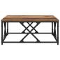 Preview: Couchtisch Altholz 70 x 70 x 30 cm Holzwerkstoff