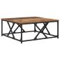 Preview: Couchtisch Altholz 70 x 70 x 30 cm Holzwerkstoff