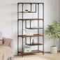 Preview: ARDEBO.de - Bücherregal Altholz 81 x 36 x 176 cm Holzwerkstoff