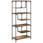 Preview: Bücherregal Altholz 81 x 36 x 176 cm Holzwerkstoff