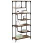 Preview: Bücherregal Altholz 81 x 36 x 176 cm Holzwerkstoff