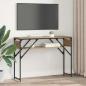 Preview: Konsolentisch Artisan-Eiche 105x30x75cm Holzwerkstoff