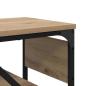 Preview: Konsolentisch Artisan-Eiche 105x30x75cm Holzwerkstoff
