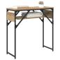 Preview: Konsolentisch Artisan-Eiche 75x30x75cm Holzwerkstoff