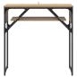 Preview: Konsolentisch Artisan-Eiche 75x30x75cm Holzwerkstoff