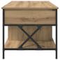 Preview: ARDEBO.de - Couchtisch Artisan-Eiche 100 x 55 x 50 cm Holzwerkstoff
