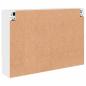 Preview: Badezimmer-Spiegelschrank Hochglanz-Weiß 80 x 17 x 55 cm