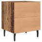 Preview: Nachttisch 2 pcs Altholz 40 x 35 x 47,5 cm Holzwerkstoff