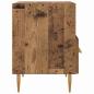 Preview: Nachttisch 2 pcs Altholz 40 x 35 x 47,5 cm Holzwerkstoff