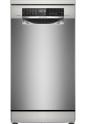 Preview: ARDEBO.de Bosch SPS6YMI14E Serie 6 Standgeschirrspüler, 45 cm breit, 10 Maßgedecke, Silence Plus, 3-fach Rackmatik, Silver Inox