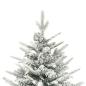 Preview: Künstlicher beleuchteter Weihnachtsbaum mit Kugel-Set Grün