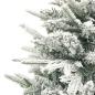 Preview: Künstlicher beleuchteter Weihnachtsbaum mit Kugel-Set Grün