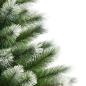 Preview: Künstlicher Klapp Weihnachtsbaum mit Schneeüberzug 180 cm