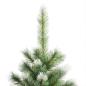 Preview: Künstlicher Klapp Weihnachtsbaum mit Schneeüberzug 180 cm