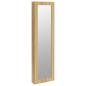 Preview: Schmuckschrank mit Spiegel Wandmontage 30x8,5x106 cm