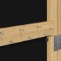 Preview: Schmuckschrank mit Spiegel Wandmontage 30x8,5x106 cm