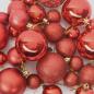 Preview: Künstlicher beleuchteter Weihnachtsbaum mit Kugel-Set Grün