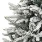 Preview: Künstlicher beleuchteter Weihnachtsbaum mit Kugel-Set Grün