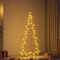 Preview: Metall Weihnachtsbaum Gold 150 cm Pulverbeschichteter Stahl