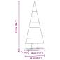 Preview: Metall Weihnachtsbaum Gold 150 cm Pulverbeschichteter Stahl