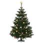 Preview: Weihnachtsbaumständer 1.73 Grün 49 x 49 x 15,5 cm Stahl