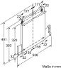 Preview: Siemens LZ46600 Absenkrahmen für Flachschirmhauben