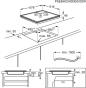 Preview: AEG OIN64A00XB Autarkes Induktionskochfeld, 57,6 cm breit, Hob²Hood-Funktion, PowerFunktion, Kindersicherung, TouchControl, Edelstahlrahmen