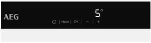Preview: AEG TSF5O12EF Einbaukühlschank mit Gefrierfach, Nischenhöhe 122,5 cm, 181 L, NoFrost, Coolmatic, Frostmatic, Touch Display