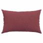 Preview: Sofakissen 2 pcs Weinrot 50 x 30 cm
