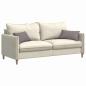 Preview: Sofakissen 2 pcs Taupe 50 x 30 cm