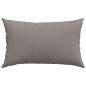 Preview: Sofakissen 2 pcs Taupe 50 x 30 cm