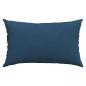 Preview: Sofakissen 2 pcs Blau 50 x 30 cm