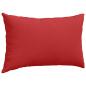 Preview: Sofakissen 2 pcs Rot 50 x 30 cm