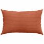 Preview: Sofakissen 2 pcs Rot-Orange 50 x 30 cm Cordstoff