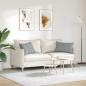 Preview: Sofakissen 2 Stk. Stoff Hellgrau 60 x 40 cm